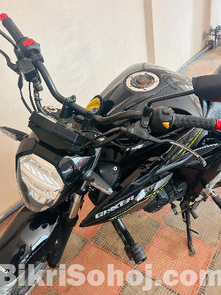 Suzuki gixxer 155 fi abs black 2021
